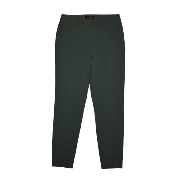 TALBOTS‎ $90 Center Seam High Waist Skinny Ankle Pant Green Size 4 - Picture 1 of 4